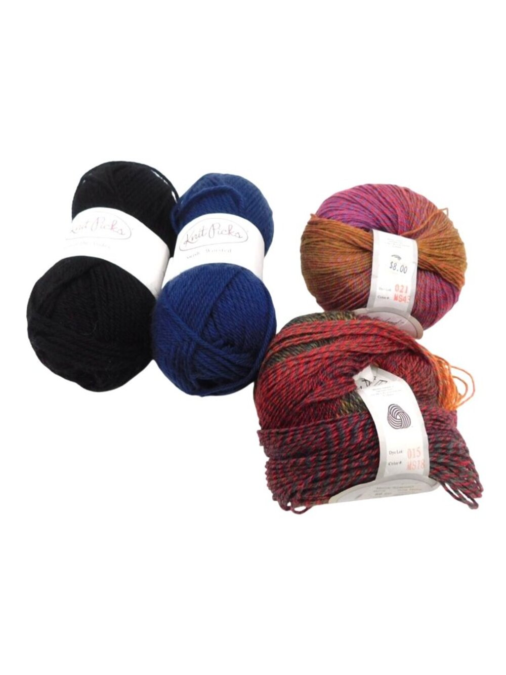 Knit Picks Jojoland Wool Yarn Lot Sock Peruvian Highland Wool & Merino Wool